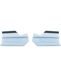 1960 Ford Thunderbird Interior Kick Panels, 2 Tone Blue, Coupe