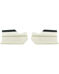 1960 Ford Thunderbird Interior Kick Panels, Black And White, Coupe