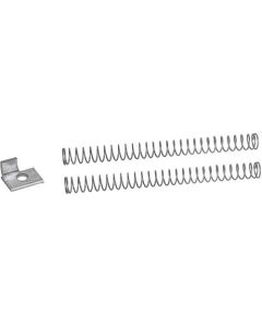 1960 Ford Thunderbird Trunk Lock Ornament Key Hole Cover Spring & Retainer Kit, Coupe