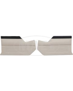 1960 Ford Thunderbird Interior Kick Panels, Black And White, Convertible