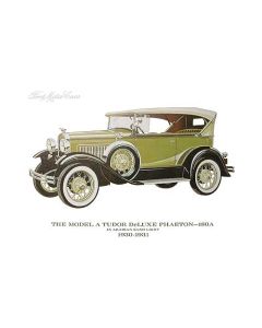 Model A Print - Deluxe Tudor Phaeton (180A) - 11 X 14