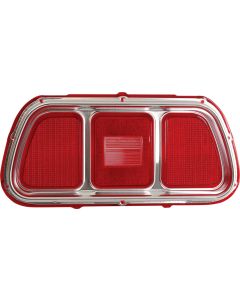 1971-1973 Mustang Tail Light Lens with Ford Logo