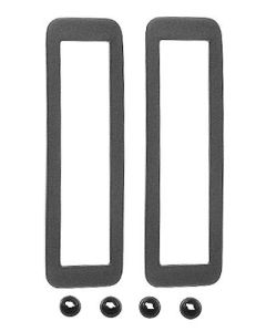 1971-1973 Mustang Front Side Marker Light Bezels, Pair