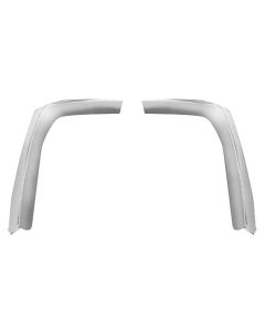 1971-1973 Mustang Front Fender/Hood Extension Moldings, Pair