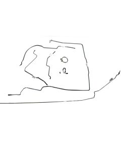 1971 Mustang OEM Steel Brake Line Kit, V8 with 9" Rear Axle and Power Drum Brakes