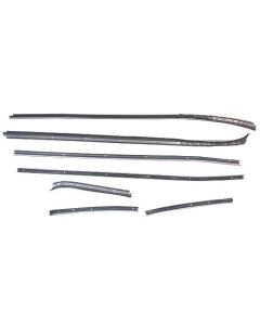 Belt Weatherstrip Kit/ 8pcs/ 71-73 Mustang Fastback