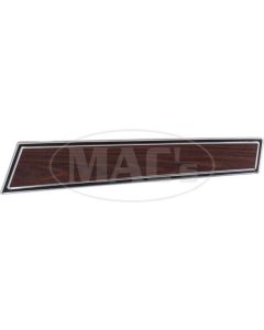 1971-1973 Mustang Deluxe Interior Door Panel Woodgrain Inserts