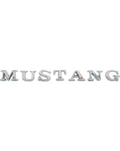 1967-1971 Mustang Peel and Stick Trunk Lid Letter Set