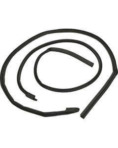1971-1973 Mustang Coupe or Fastback Roof Rail Seals, Pair