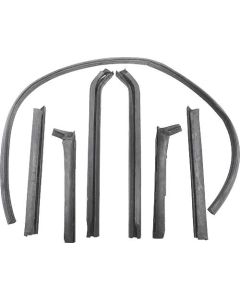 1971-1973 Mustang Convertible Roof Rail Seal Set