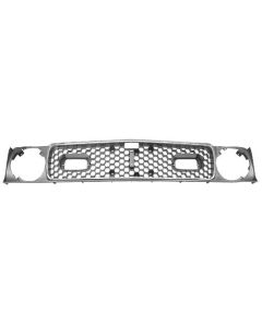 1971-1972 Mustang Mach 1 Grille Kit with Surround Moldings