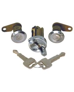 Door Lock & Ignition Cylinder & Key Set - Montego