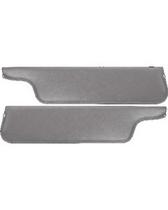 1973-79 Ford Pickup Sun Visors, New Style, Gray Corinthian Grain Vinyl