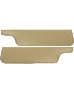 1973-79 Ford Pickup Sun Visors, New Style, Sand Corinthian Grain Vinyl