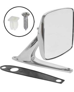 Outside Rear View Mirror/ Fits Right Or Left Side