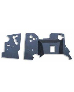 Ford Pickup Truck Firewall Cover - ABS Plastic - F100 Thru F350 With A/C
