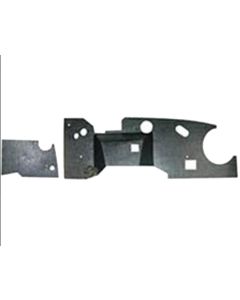 Ford Pickup Truck Firewall Cover - ABS Plastic - F100 Thru F350 Without A/C
