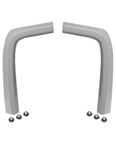 1973 Mustang Painted Front Fender Moldings, Right and Left