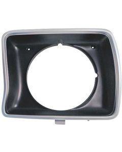 Headlight Dr/ Argent/for Round Lights/Left