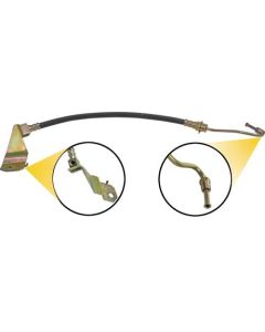 Front Brake Hose - Center - 21-3/8 Long