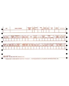 1966 Mustang Assembly Line Build Sheet