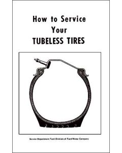 Tubeless Tire Instruction Folder - Ford