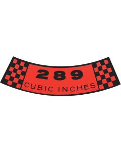 Decal - Air Cleaner - 289 - # C5AF-9638-B