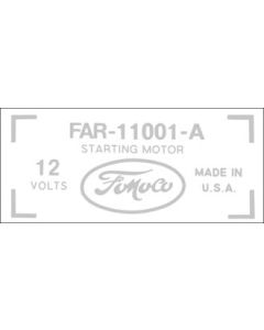 Ecd Starter Decal/ Far-11001-a