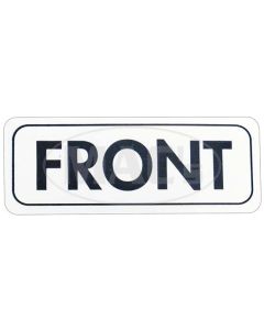 1964 Ford Thunderbird "Front" Air Cleaner Decal