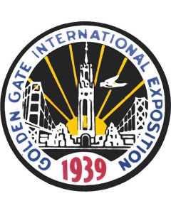 Nostalgia Decal - 1939 Golden Gate International Exposition- 2-3/4 Tall