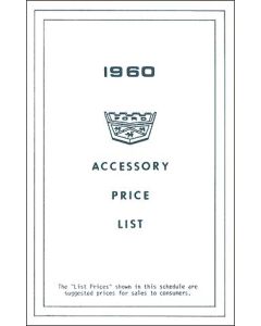 Window Decal - New Car Accessory Price List - Ford
