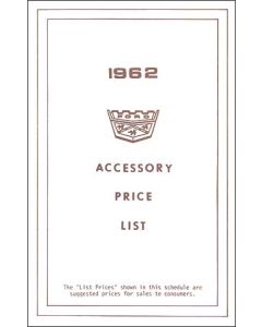 Window Decal - New Car Accessory Price List - Ford