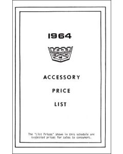 Window Decal - New Car Accessory Price List - Ford