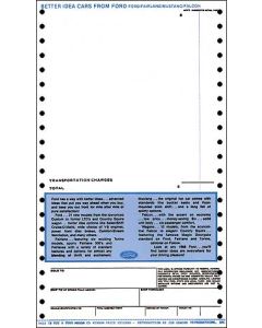 Window Price Sticker - New Car - Falcon