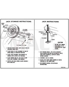 Jack Instructions Decal - Falcon