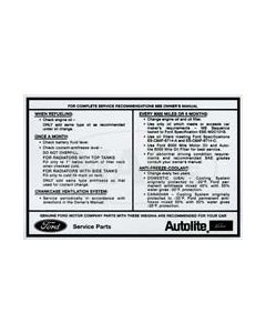 1970 Ecd Service Specif