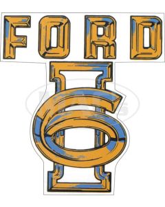 Ford Pickup Truck Valve Cover Decal - I Block 6 Cylinder