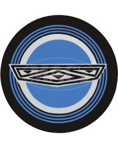 1965-1967 Mustang Wire Wheel Center Cap Decal, Blue