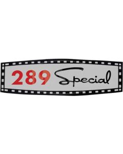 Decal - Valve Cover - 289 Special