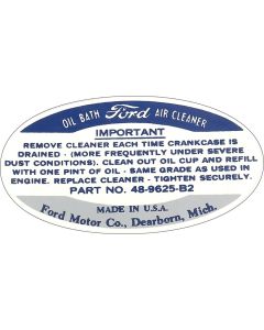 Trunk Decal - Retractable Solenoid Location - Ford SkylinerRetractable Hardtop