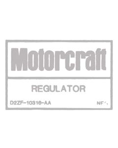 1974-1976 Ford Thunderbird Voltage Regulator Decal
