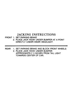 Jack Arm Decal