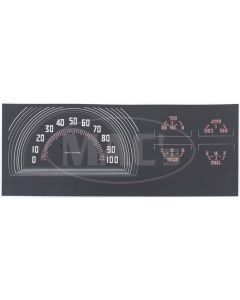 1941-47 Ford Pickup Truck Speedometer & Gauges Decal Set