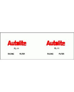 Autolite F-11 Racing Oil Filter Decal - Comet & Montego