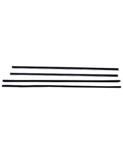 Belt Weatherstrip Kit/ 4 Pcs/ Ranchero