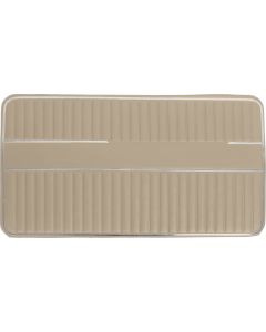 Ford Pickup Truck Door Trim Panels - Parchment Vinyl - FordF100 & Ford F250 Sports Custom