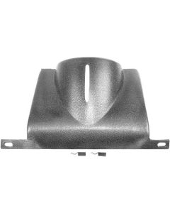 1970 Mustang Lower Steering Column Cover, Black Plastic