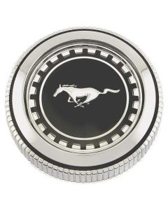 1970 Mustang Non-Vented Gas Cap with Security Cable for Cars with Evaporative Emissions