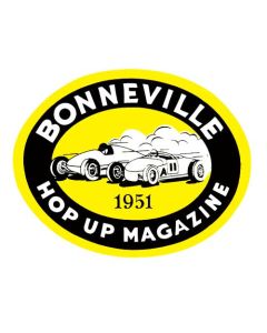 Decal - Bonneville Hop Up Magazine - Window