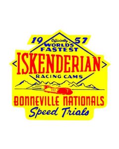 Decal - Bonneville Iskenderian Cams - Window